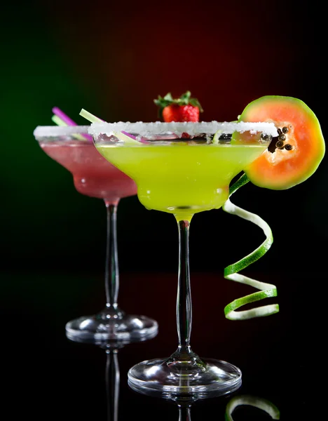 Fruit cocktails — Stockfoto