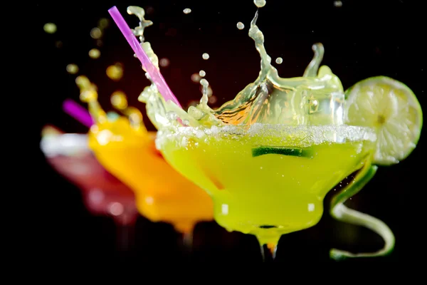 Cocktails de frutas — Fotografia de Stock