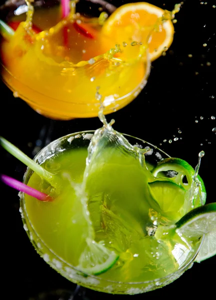 Fruit cocktails — Stock Photo, Image