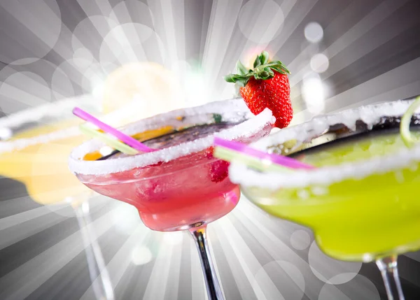 Fruit cocktails — Stock Photo, Image