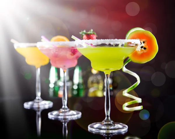 Fruit cocktails — Stockfoto