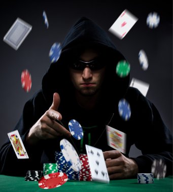 poker oyuncusu