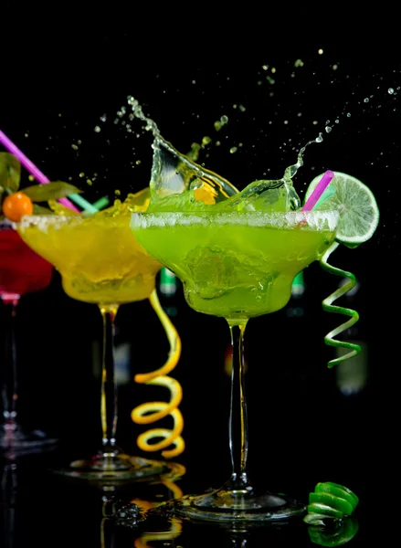 Fruit cocktails — Stock Photo, Image