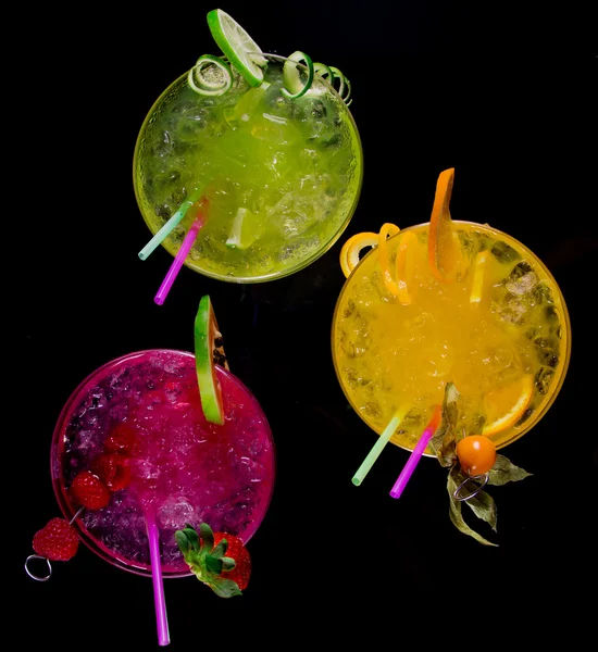 Fruit cocktails — Stock Photo, Image