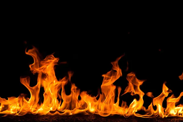 Fire flame background — Stock Photo, Image