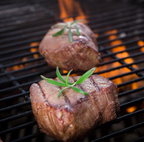 Fecho de um bife — Fotografia de Stock