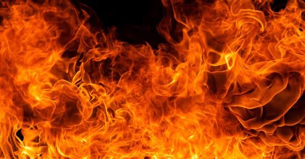 Fire flame background — Stock Photo, Image