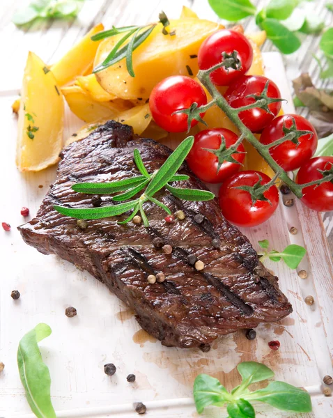 Vynikající hovězí steak — Stock fotografie