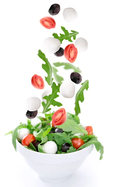 Świeże sałatki — Zdjęcie stockowe