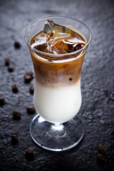Ledová káva pohár — Stock fotografie