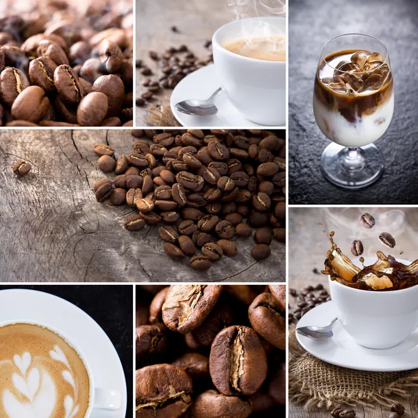 Kaffe samling — Stockfoto