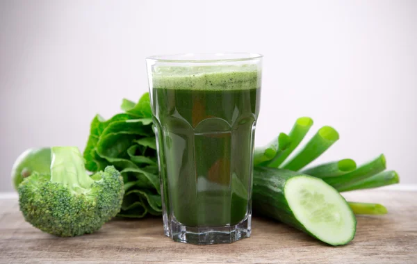 Jus hijau sehat — Stok Foto