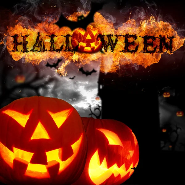 Halloween Baggrund - Stock-foto