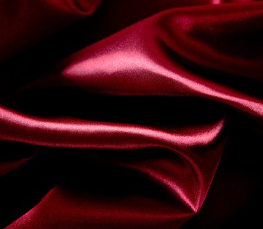 kırmızı lüks saten