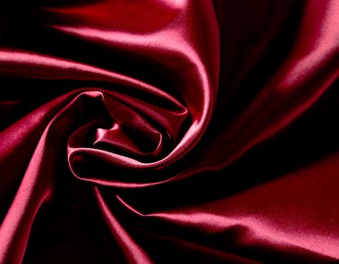 kırmızı lüks saten