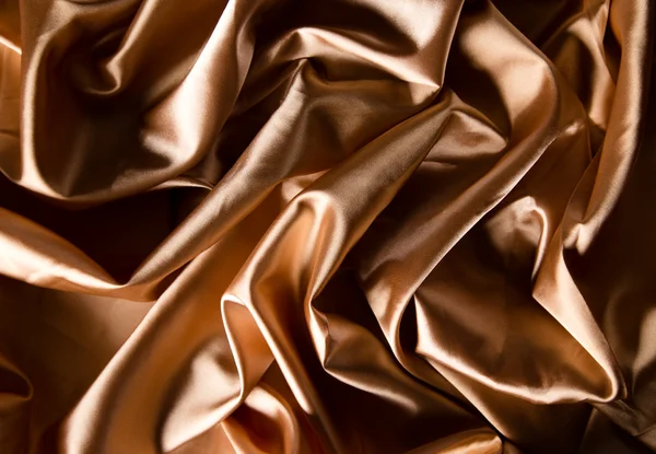 Gold luxury satin — Stock Photo, Image