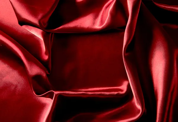 赤い高級サテン — ストック写真
