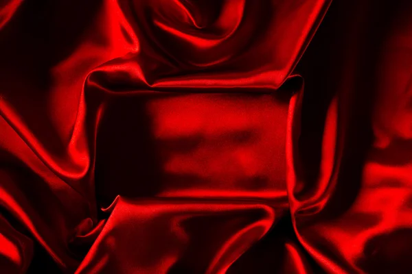 Red luxury satin — Stock Photo, Image