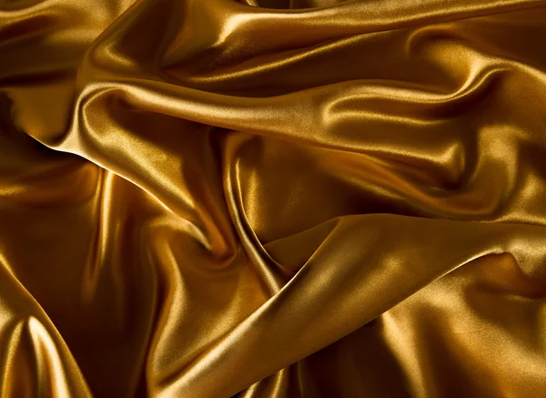 ゴールド高級サテン — ストック写真