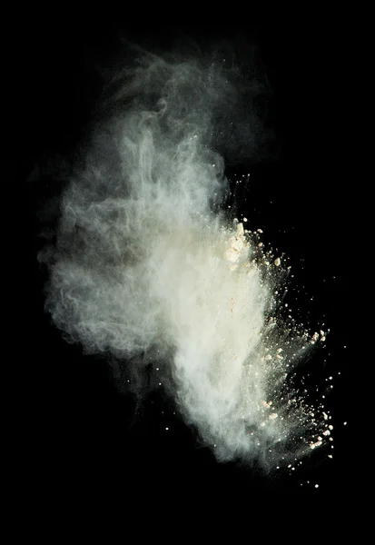 Εκτόξευση πολύχρωμης σκόνης — Φωτογραφία Αρχείου