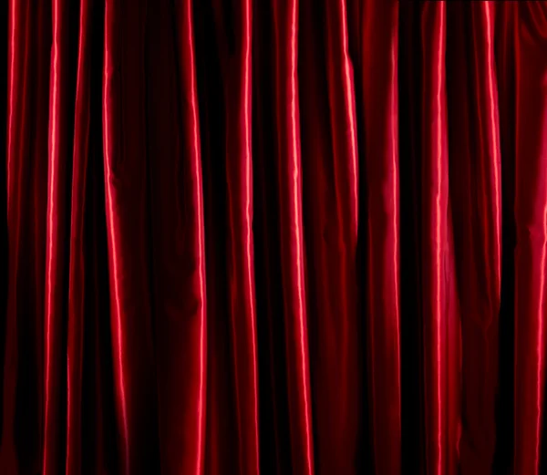 Red curtain — Stock Photo, Image