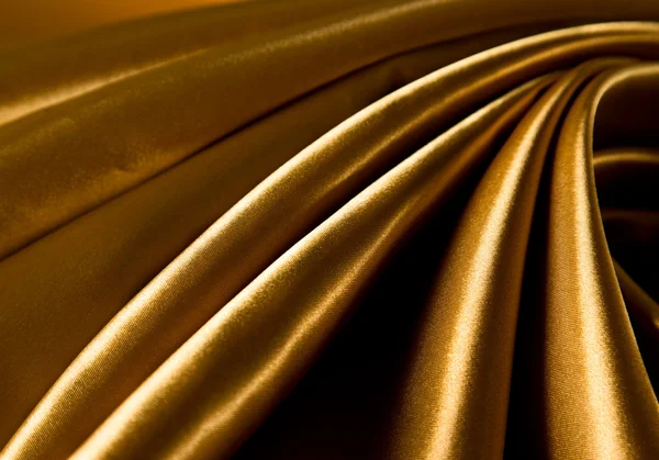 Gold luxury satin — Stock Photo, Image