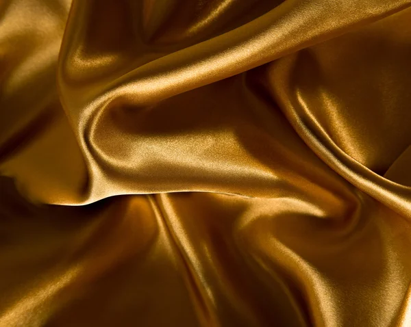 Gold luxury satin — Stock Photo, Image