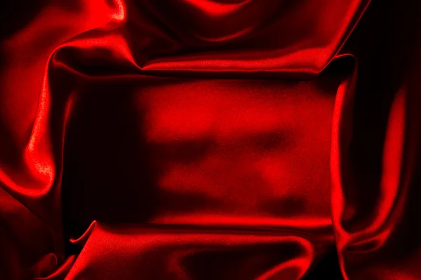 Red luxury satin — Stock Photo, Image