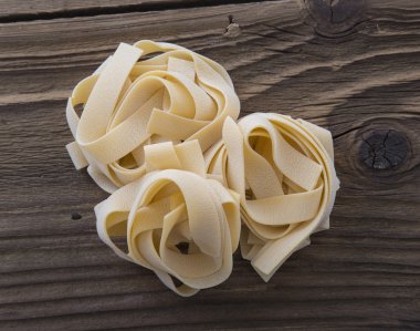 ham pappardelle makarna döktüm