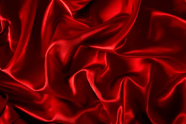 Red luxury satin — Stock Photo, Image