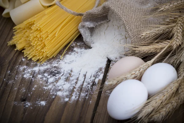 Surtido de pasta cruda — Foto de Stock