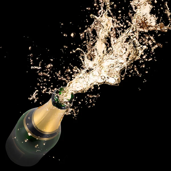 Взрыв шампанского — стоковое фото