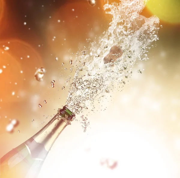 Champagne explosion — Stock Photo, Image