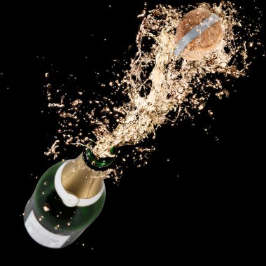 Champagne explosion