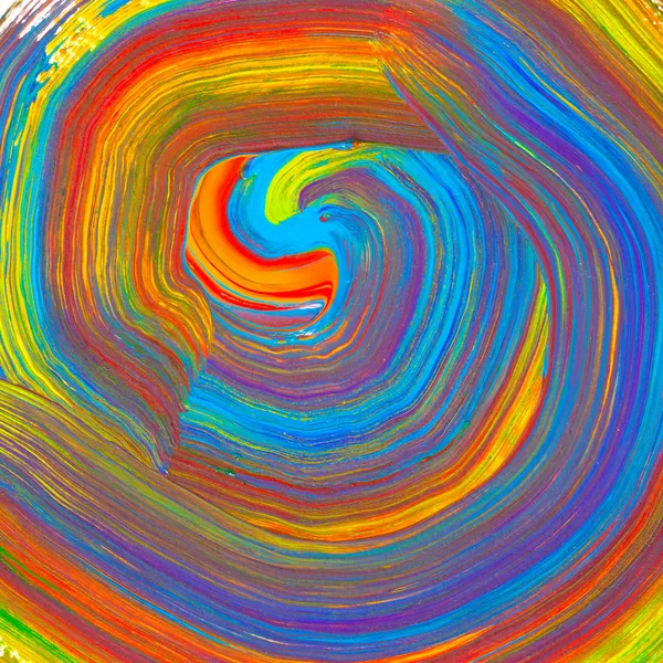 Colores acrílicos abstractos — Foto de Stock