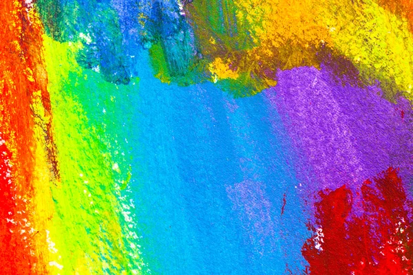 Cores acrílicas abstratas — Fotografia de Stock