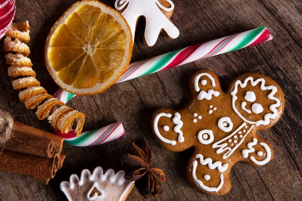 Traditional gingerbread cookies — Stock Photo, Image