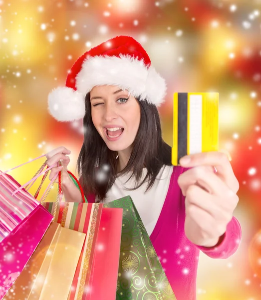 Christmas shopping. — Stock Photo, Image
