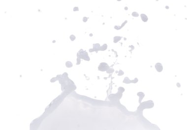 dökülen süt splash