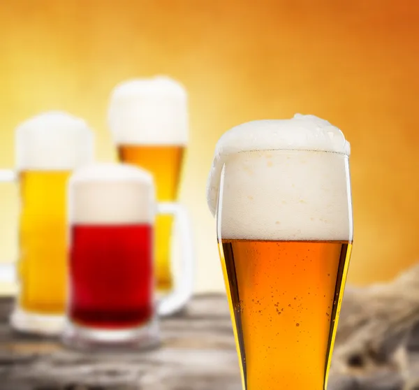 Stilleven met een tapbier — Stockfoto