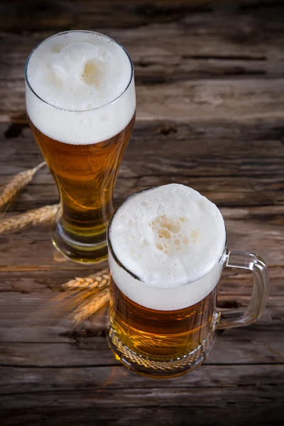 ドラフト ビールと静物 — ストック写真