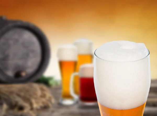 Stilleven met een tapbier — Stockfoto