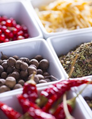 çeşitli baharatlar