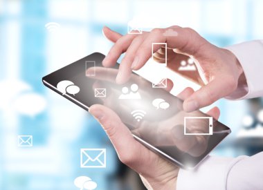 Dijital tablet dokunmadan el