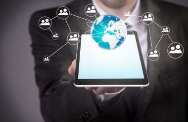 Dijital tablet dokunmadan el