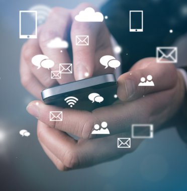 el ile hareket eden telefon