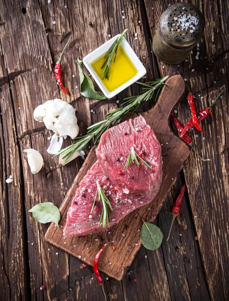 맛 있는 쇠고기 스테이크 — 스톡 사진