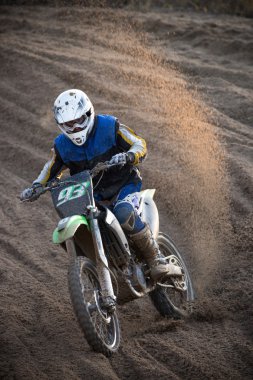 bir yarış bisiklet Motocross.