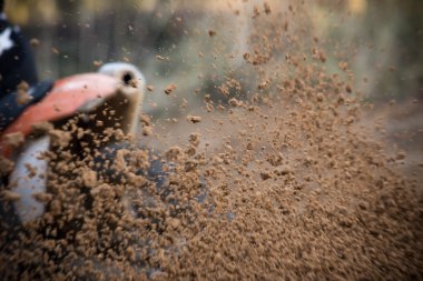 bir yarış bisiklet Motocross.