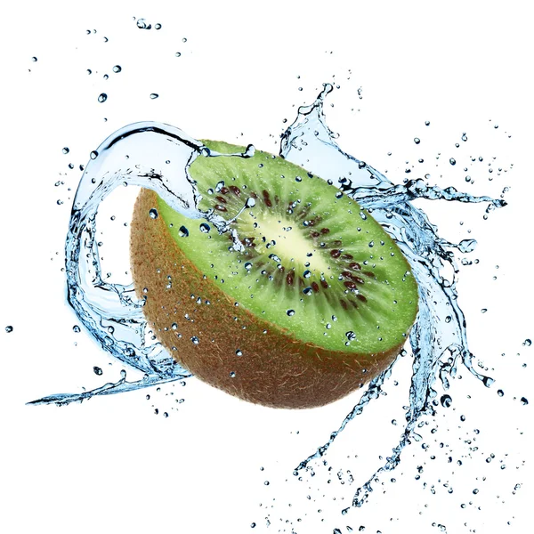 Fresh fruit with water splash — Stock Photo, Image